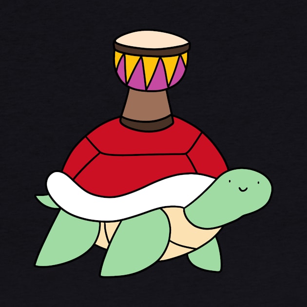 Turtle and Little Djembe by saradaboru